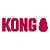 Brinquedo Kong Crunch Air Ball Dog Ball — cor amarelo e violeta - Imagem 4