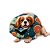 Colar Elizabetano Ajustavel Macio para Cães e Gatos - Cor Azul Donuts - Imagem 6