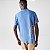 Camiseta Lacoste Silk Blue Crocodillo - Imagem 5