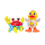 Kit Brinquedo Pato Dançante E Caranguejo Fujão - Imagem 1