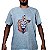 Camisetas personalizadas com imagem "A Cruz e o Leão de Judá" com impressão de alta qualidade nos tamanhos P, M, G, GG e XG - Imagem 3