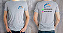 Camisetas personalizadas para empresas com sua LOGO  e contatos empresarial com impressão de alta qualidade nos tamanhos P, M, G, GG e XG - Imagem 1