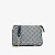 Bolsa Transversal Azul Jeans Monograma/ Jorge Bischoff - Imagem 1