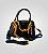 Bolsa Pequena em Couro Preto com Charms/ Luiza Barcelos - Imagem 4