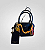 Bolsa Pequena em Couro Preto com Charms/ Luiza Barcelos - Imagem 6