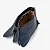 Bolsa De Ombro Couro/ Cinza Alasca e Azul Lunar - Imagem 8