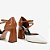 Scarpin em Verniz Preto com Salto Bloco/ Jorge Bischoff - Imagem 4