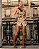 Shorts Sarja Gypsy Indian Bege/ Murau - Imagem 4