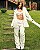 Jaqueta Parca Forrada/ Off White/ Consciência Jeans - Imagem 1