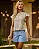 Top Peplum Pregas Bege/ Murau - Imagem 2