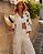 Camisa Stripe Black Flower Off White/ Murau - Imagem 1