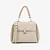 Bolsa Satchel/ Off White/ Couro/ Jorge Bischoff - Imagem 1