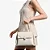 Bolsa Satchel/ Off White/ Couro/ Jorge Bischoff - Imagem 2