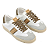 Tênis Casual/ Couro/ Saara Branco/ Luz Da Lua - Imagem 4