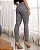 Calça Jeans Skinny/ Cintura Intermediária/ Cinza/ Consciência Jeans - Imagem 4