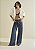 Calça Jeans/ Wide Leg/ Cintura Alta/ Morena Rosa - Imagem 1