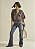 Calça Jeans/ Boot Cut Alta/ Morena Rosa - Imagem 1