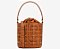 Bolsa Bag Bucket-Cesta/ Caramelo/ Couro/ Jorge Bischoff - Imagem 4