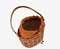 Bolsa Bag Bucket-Cesta/ Caramelo/ Couro/ Jorge Bischoff - Imagem 2
