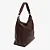 Bolsa Hobo Marrom Florença Couro/ Jorge Bischoff - Imagem 3