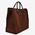 Bolsa Tote Bag/ Marsala e Café/ Jorge Bischoff - Imagem 8