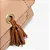 Bolsa Transversal em Couro/ Nude Natural Marrom/ Jorge Bischoff - Imagem 5