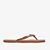 Kit Flat E Necessaire Marrom Caramelo Tecido Knit/ Jorge Bischoff - Imagem 6