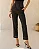 Calça Cigarrete Pespontos Preta/ Murau - Imagem 1