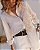 Camisa Flower Cordone Bege/ Murau - Imagem 4
