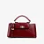 Bolsa Satchel Vinho Cabernet Couro/ Jorge Bischoff - Imagem 1