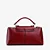 Bolsa Satchel Vinho Cabernet Couro/ Jorge Bischoff - Imagem 4