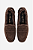 Mocassim Loafer Em Camurça Marrom Com Pelos/ Luiza Barcelos - Imagem 4