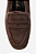 Mocassim Loafer Em Camurça Marrom Com Pelos/ Luiza Barcelos - Imagem 5