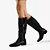 Bota Cano Alto Preto Couro/ Jorge Bischoff - Imagem 2