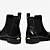 Bota Cano Baixo Preto Couro Verniz/ Jorge Bischoff - Imagem 5