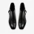 Bota Cano Baixo Preto Ocre Couro/ Jorge Bischoff - Imagem 4