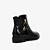 Bota Cano Baixo Preto Ocre Couro/ Jorge Bischoff - Imagem 6