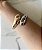 BRACELETE DOURADO + PRATEADO GOTA - Imagem 1