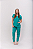 Conjunto Scrub Básico Gabardine Verde Petróleo - Imagem 2