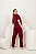 Conjunto Scrub Básico Gabardine Vinho - Imagem 4