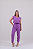 Conjunto Scrub Rebecca Lilás Jogger - Imagem 1
