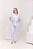 Conjunto Scrub Básico Branco Gabardine - Imagem 1