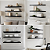 Prateleira 80x20MDF Preta C/ Suporte Invisivel - Imagem 9