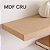 Prateleira MDF Cru 100x20 C/ Suporte Invisível Decoração - Imagem 5