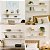 Kit 2 Prateleiras Branca Mdf 40x40 Mão Francesa - Decoração - Imagem 9