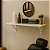 1 Prateleira Branca Mdf 100x40 Mão Francesa - Decoração - Imagem 1