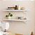 Prateleira Mdf Branca Fosca 80x25 Kit C/ 1 Und Mão Francesa - Imagem 13