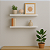 Kit 2 Prateleira Mdf 40x20 Suporte Invisível - Decoração - Imagem 1