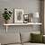 Prateleira Branca 70x30 Mão Francesa - Decoração - Imagem 9