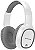 Headset Bluetooth ELG Stream c/Microfone/ Entrada Micro SD - Branco/Cinza - Imagem 1